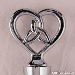 Trinity Love Knot wine bottle stopper