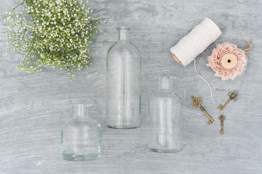 Decorative Bottles Wedding DIY Ingredients | Confetti.co.uk