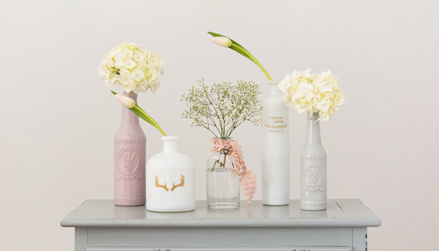 Decorative Bottle Vases Thumbnail | Confetti.co.uk