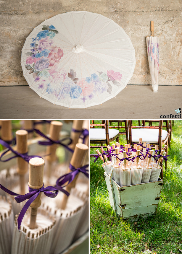 Vintage Parasols | Confetti.co.uk