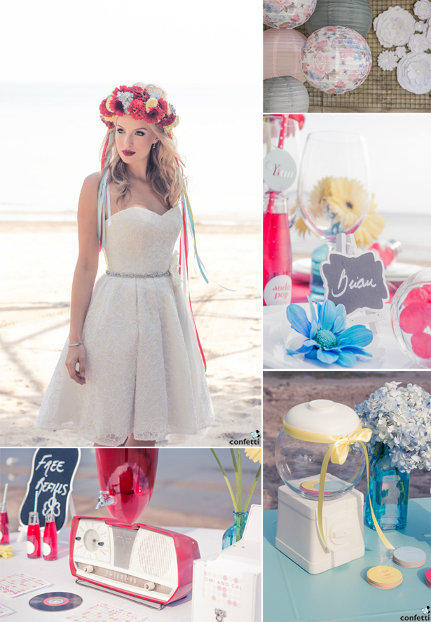 Style Your 1960s Wedding with Confetti.co.uk