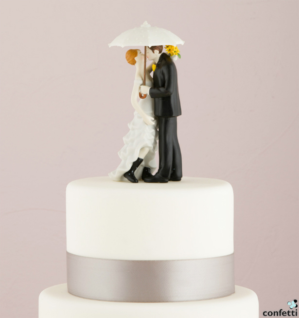 Umbrella Cake Topper | Confetti.co.uk