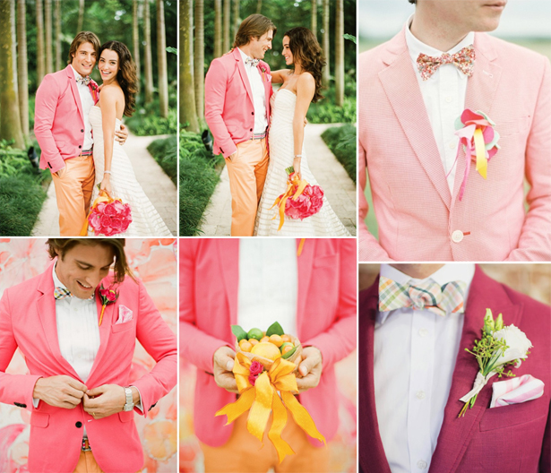 Colourful Groomswear | Confetti.co.uk