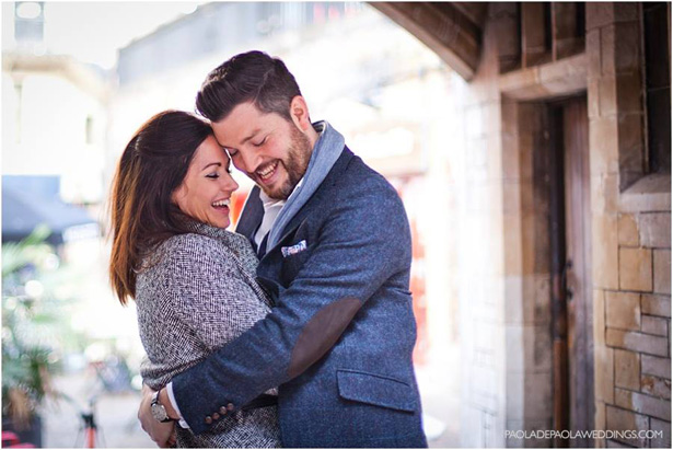 Kim and Dan’s Real Engagement | Engagement shoot idea in London | Bride and Groom to be | # London #Urban #Engaged #Engagement #Idea | Confetti.co.uk 