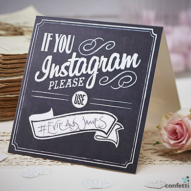 Invite your guests to Instagram your wedding | Confetti.co.uk