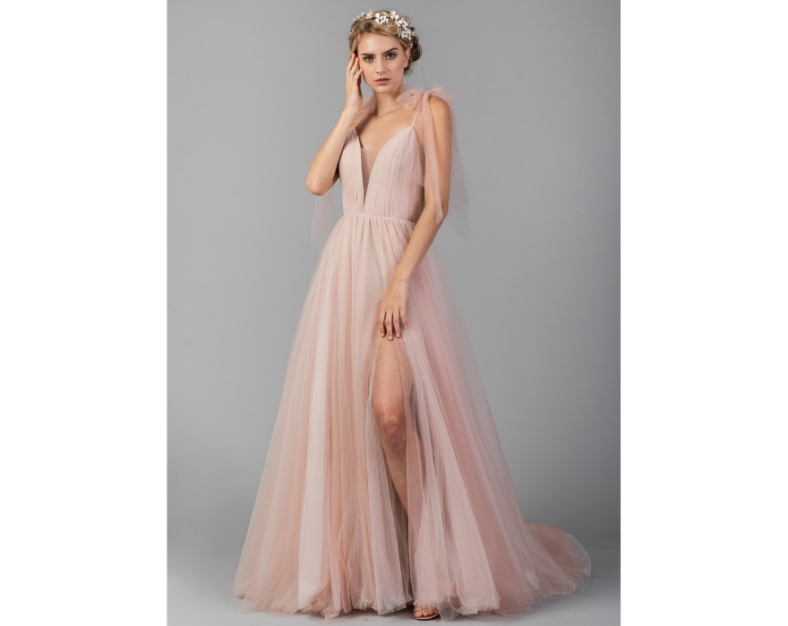 J'adore bridal gown in pink