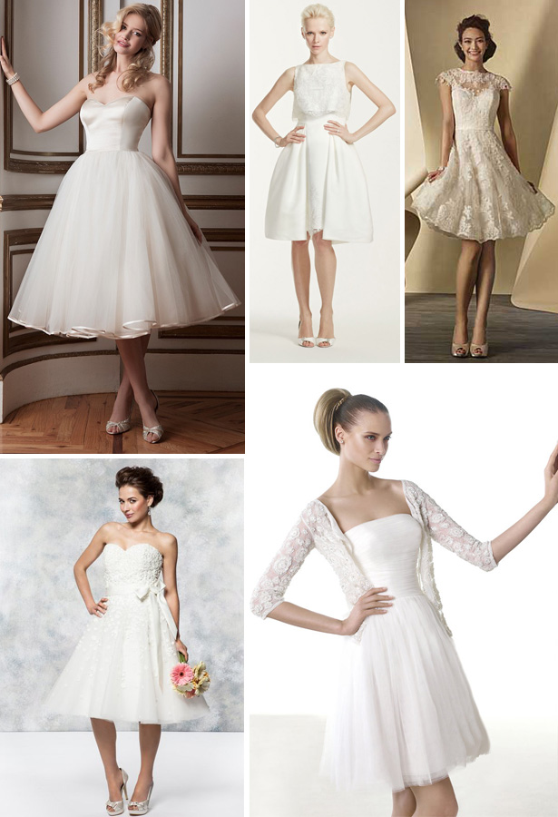 A-line Knee Length Wedding Dresses | Confetti.co.uk