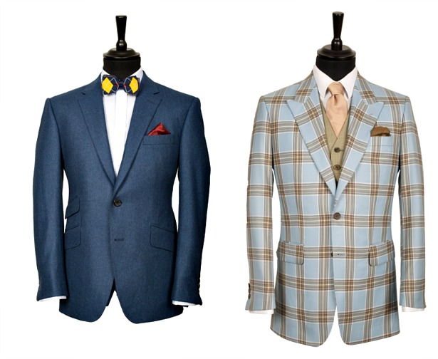 King and Allen modern bespoke suits