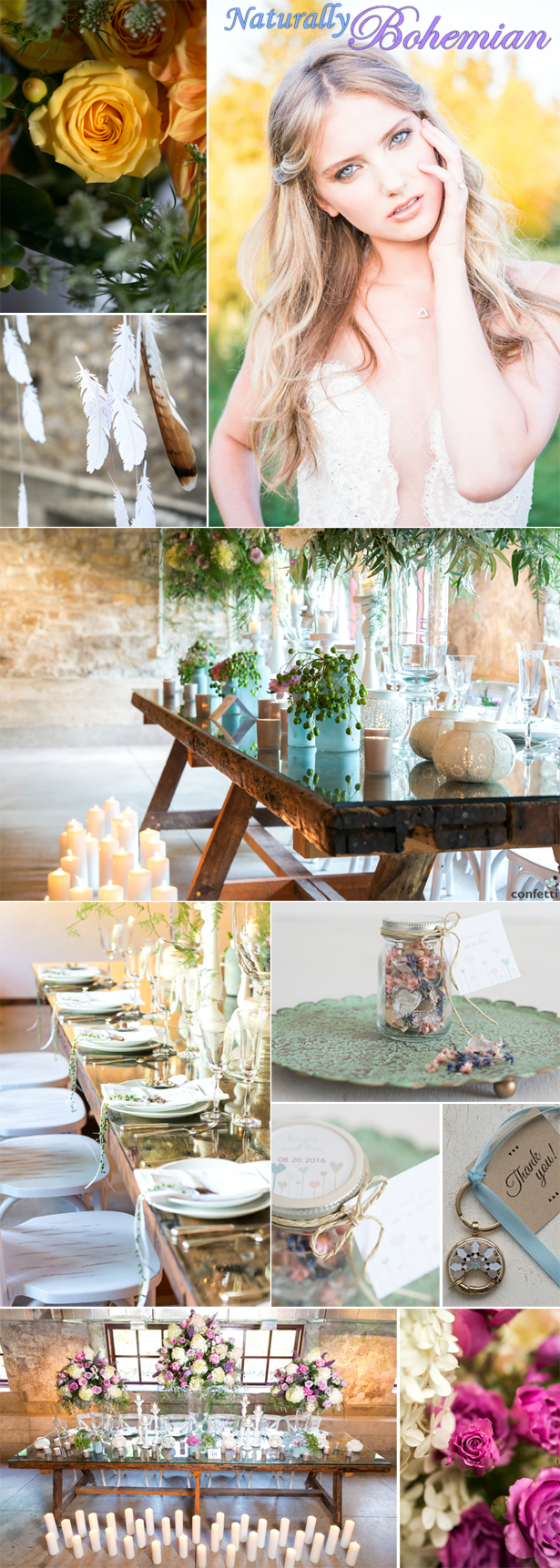 Bohemian Wedding Inspiration | Confetti.co.uk