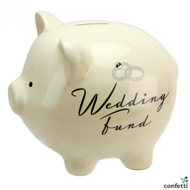 Wedding Fund Piggy Bank | Confetti.co.uk