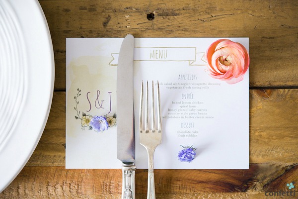 DIY Friday: Springtime Wedding Tabletop | Confetti.co.uk