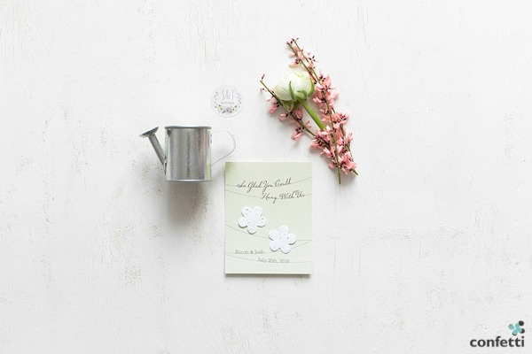 DIY Friday: Springtime Wedding Tabletop | Confetti.co.uk