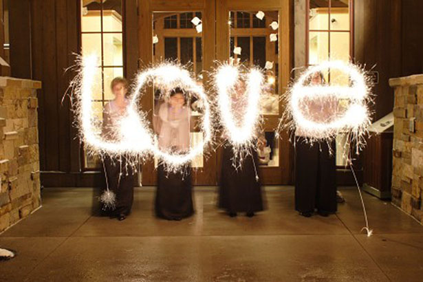 Long Exposure Wedding Photos | Confetti.co.uk