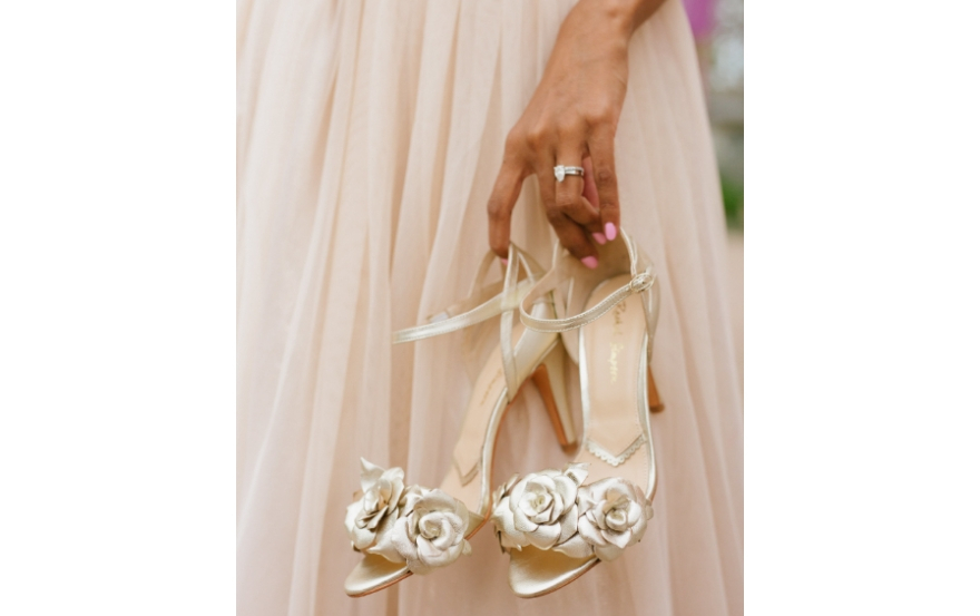 Rachel Simpson wedding shoes