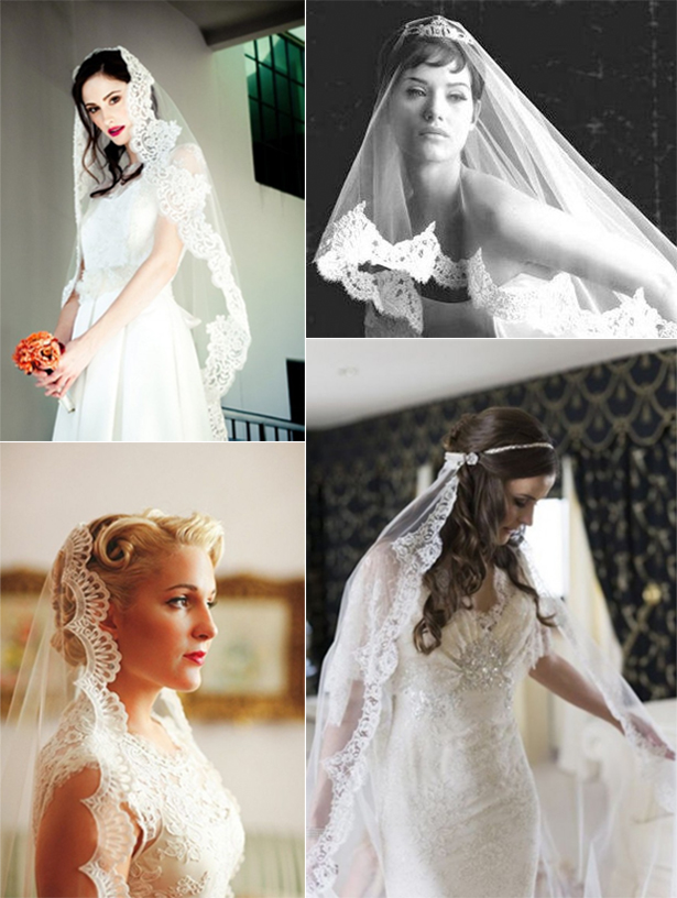 Mantilla Veils | Confetti.co.uk