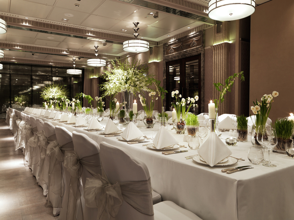 Connaught London wedding venue top table 