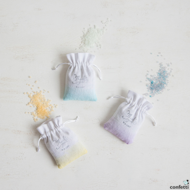 Bath Salt Favour Bags | Confetti.co.uk