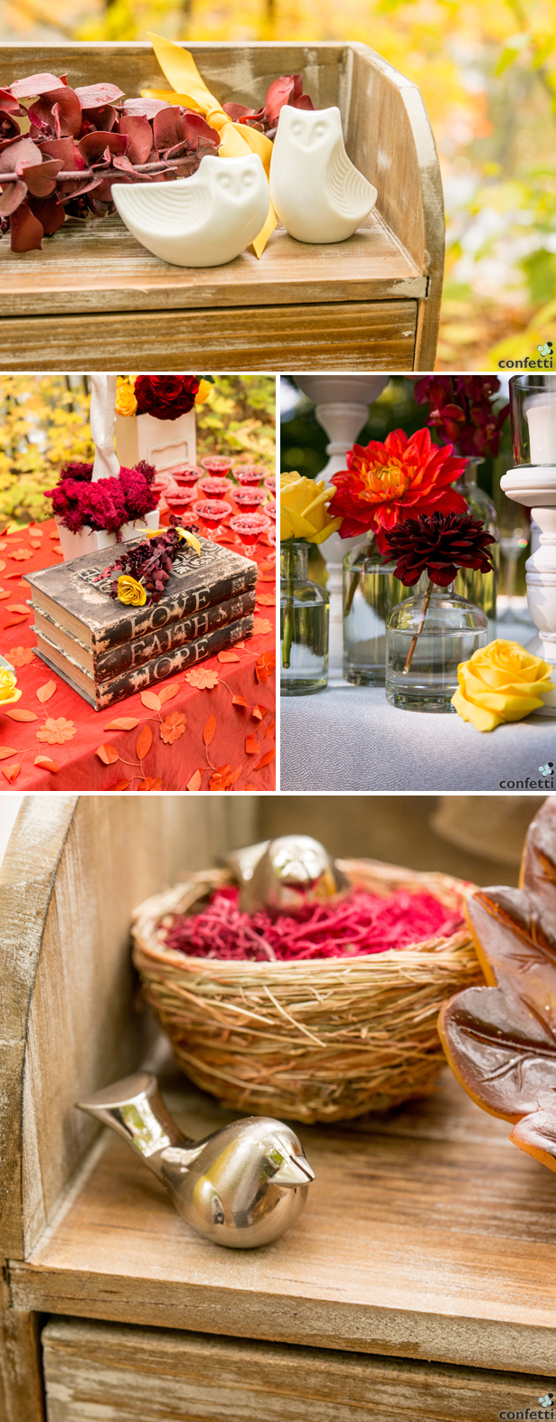 Autumn Wedding Decorations | Confetti.co.uk