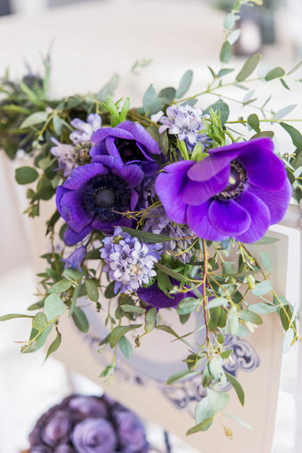 Blue Wedding Flowers Decor | Confetti.co.uk