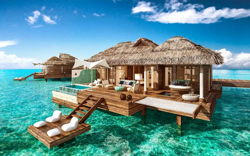 Luxurious New Over-the-Water Villas Make the Ultimate Caribbean Honeymoon | Confetti.co.uk