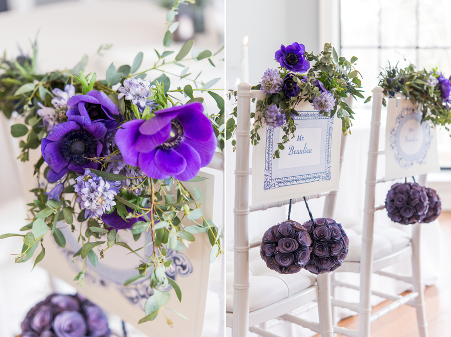 Wildflowers Purple Flower Decor | Confetti.co.uk