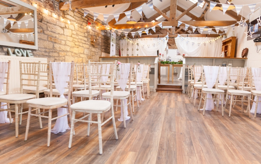 Ceremony at Barn on the Bay