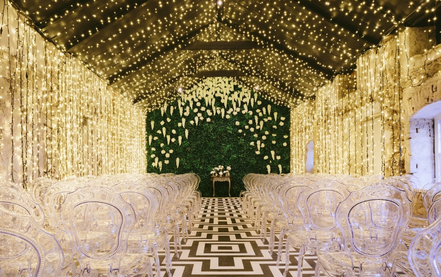 Ceremony room at Charlton Hall