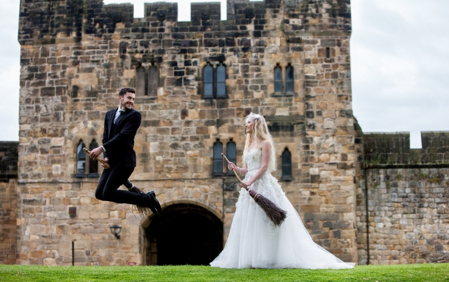 Northumberland wedding venue Alnwick Castle