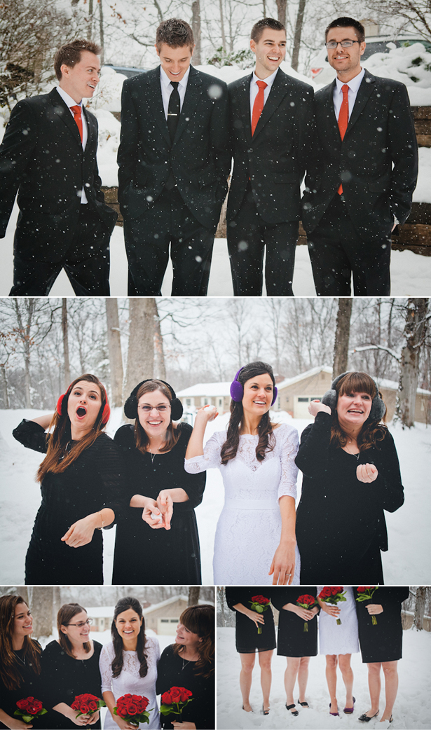 Wedding Fun in the Snow | Confetti.co.uk