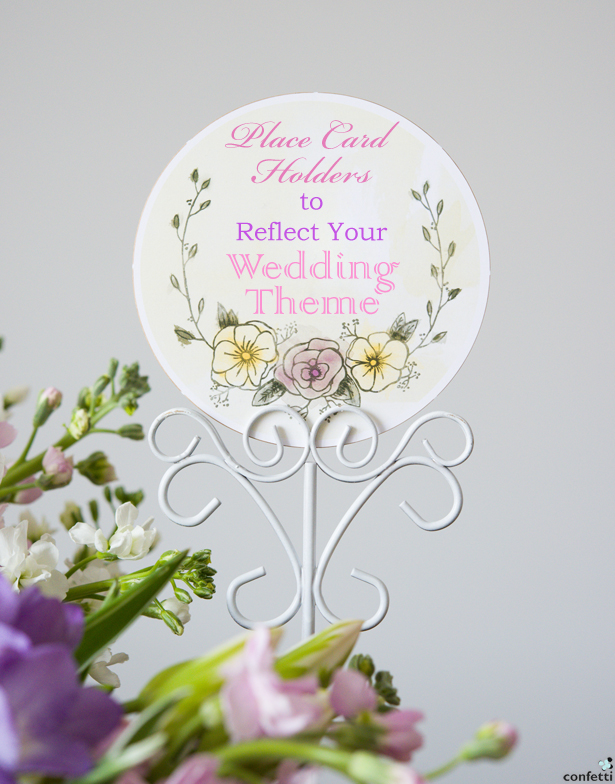 Place Card Holders to Reflect Your Theme | Confetti.co.uk