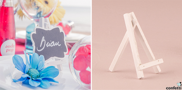 Retro Wedding Place Card Holders | Confetti.co.uk