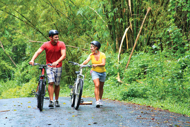 Cycle through lush rain forests in St Lucia on your honeymoon | Confetti.co.uk