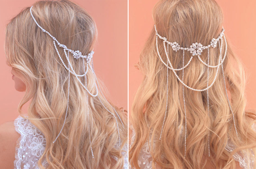 Arianna Headpiece - Vines and Browbands - AR514 | Confetti.co.uk