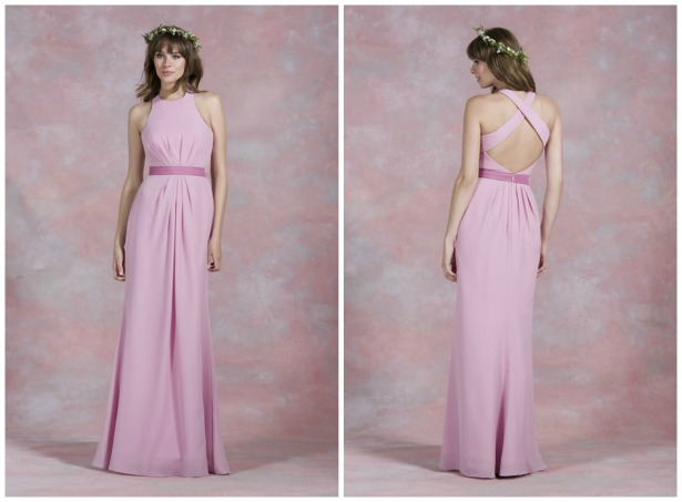 Pink bridesmaid dress by Kelsey Rose | Confetti.co.k