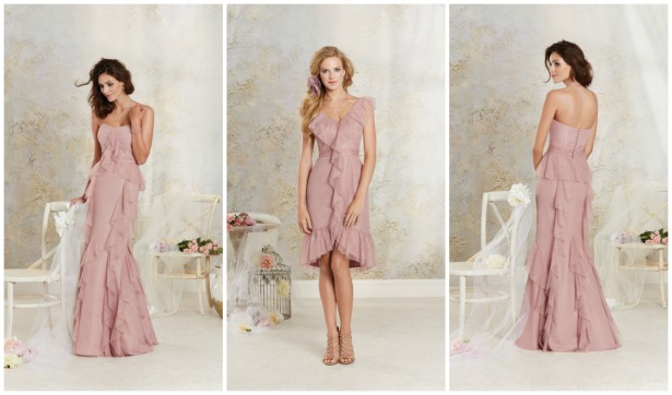 Pink bridesmaid dresses by Alfred Angelo | Confetti.co.uk