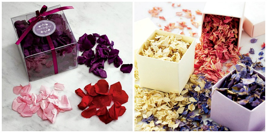 Preserved natural petal wedding confetti | Confetti.co.uk