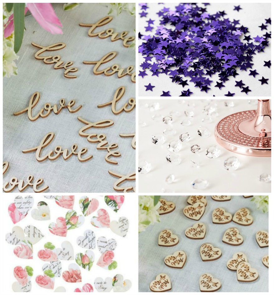 Wedding confetti for tables | Confetti.co.uk