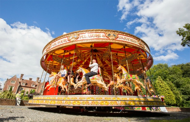 Vicki and Ben's funfair wedding | Confetti.co.uk