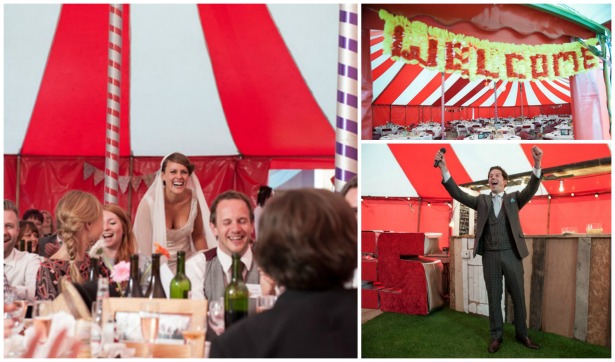 Lucy and Adam's real funfair wedding | Confetti.co.uk