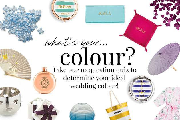 What's your wedding colour? Take our 10 question quiz to find out! | Confetti.co.uk