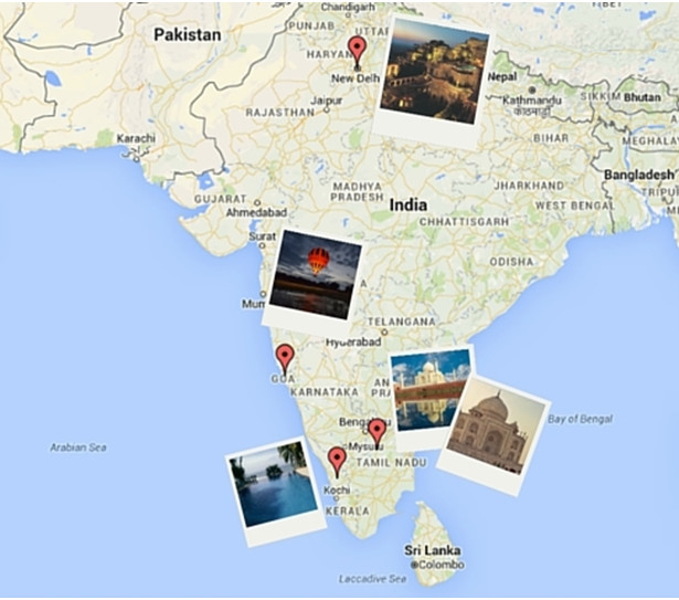 A map of India