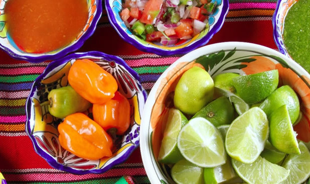 Mexican cookery ingredients