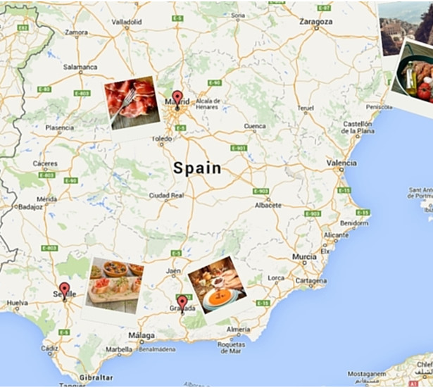 A map of Spain