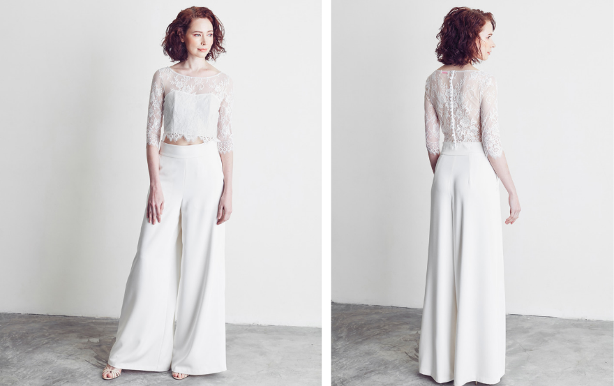 two piece wedding suit