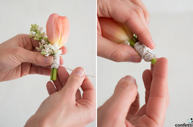 Spring Buttonhole | Confetti.co.uk