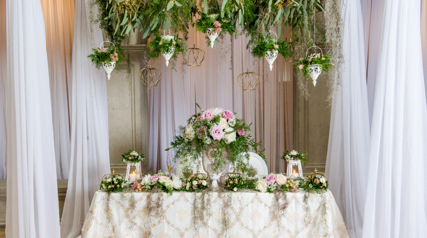 Modern Fairytale Wedding Table Decorations | Confetti.co.uk