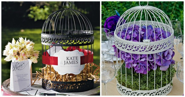 Birdcage wedding centrepiece ideas | Confetti.co.uk