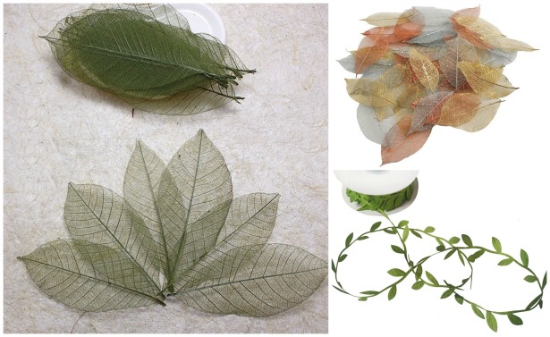 Leaf embellishments for DIY weddings | Confetti.co.uk