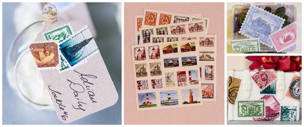 DIY wedding global stamps sticker assortment | Confetti.co.uk