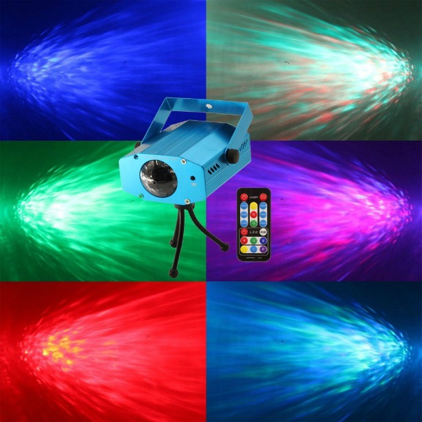 VCoidea 9-watt 7colors Led Projector Light Ocean Wave Projector | Confetti.co.uk